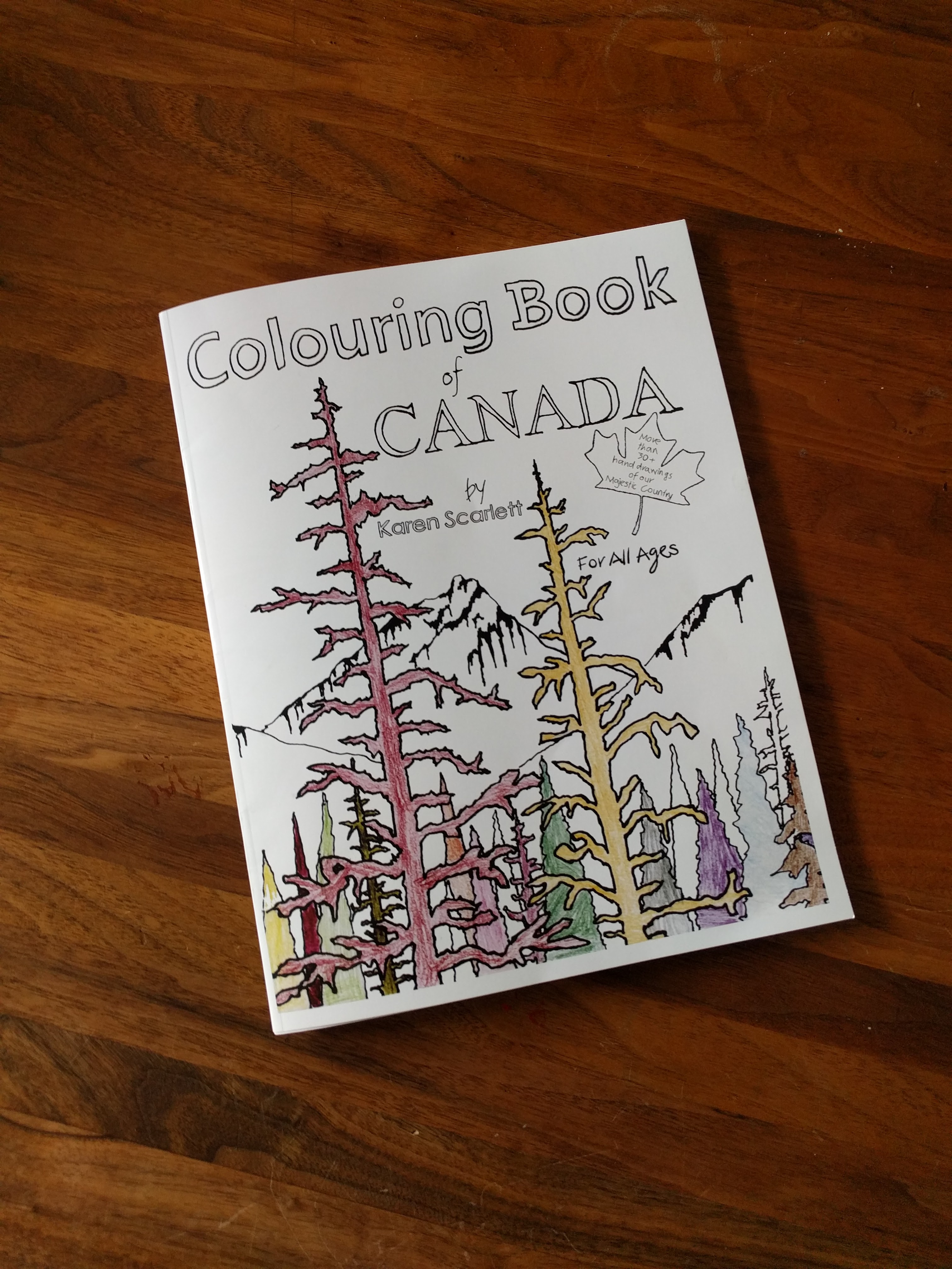 Colouring Book of Canada – Karen Scarlett